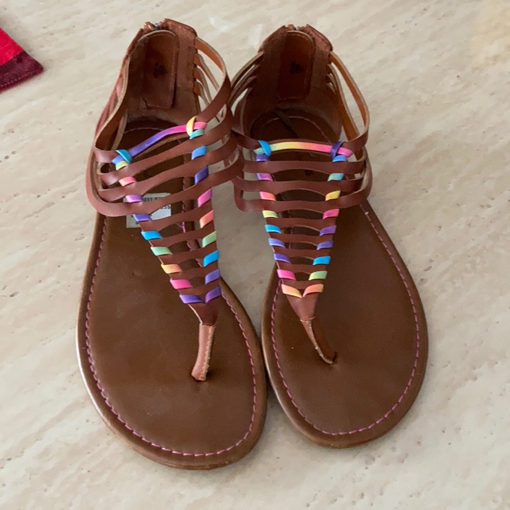 Rainbow sandals 🌈